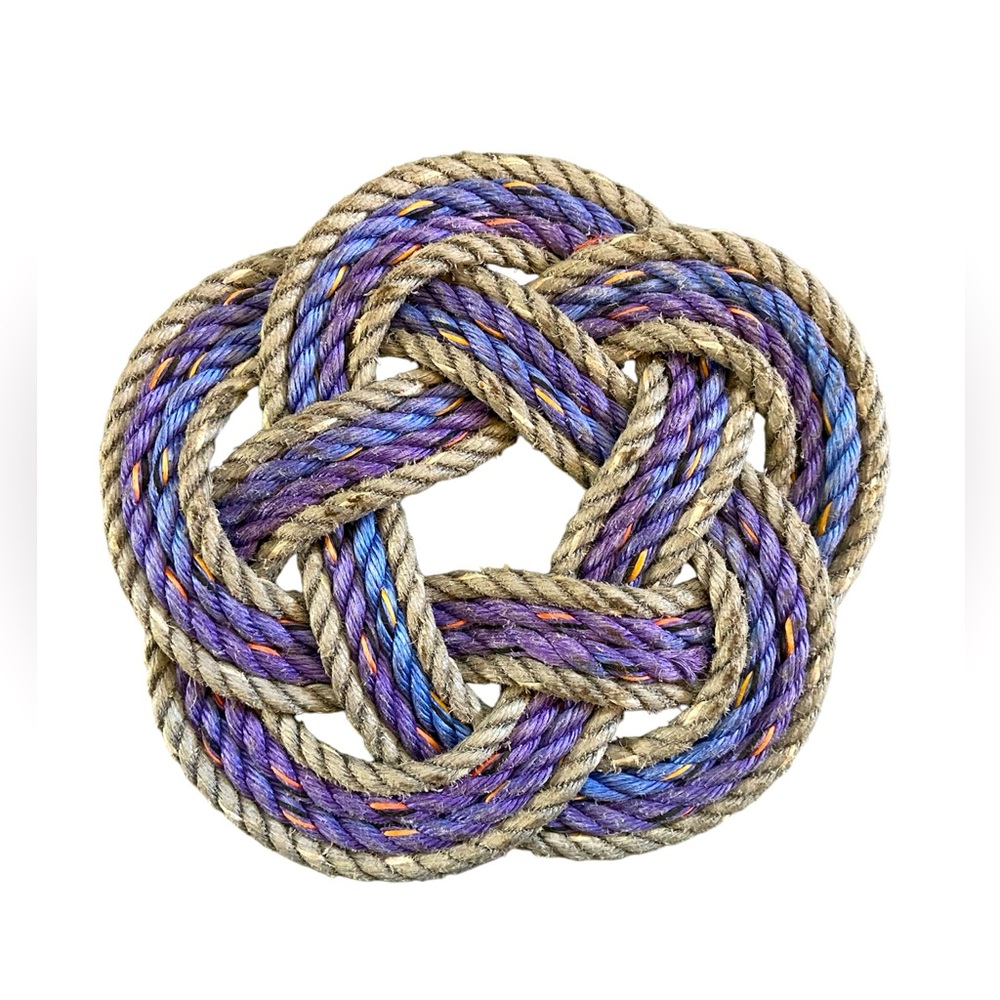Lobster Rope Trivet 12” - Picture 3 of 5